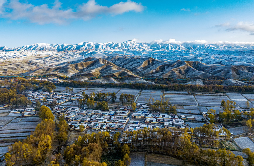 甘肃天祝:雪后初晴景如画 甘肃天祝:雪后初晴景如画